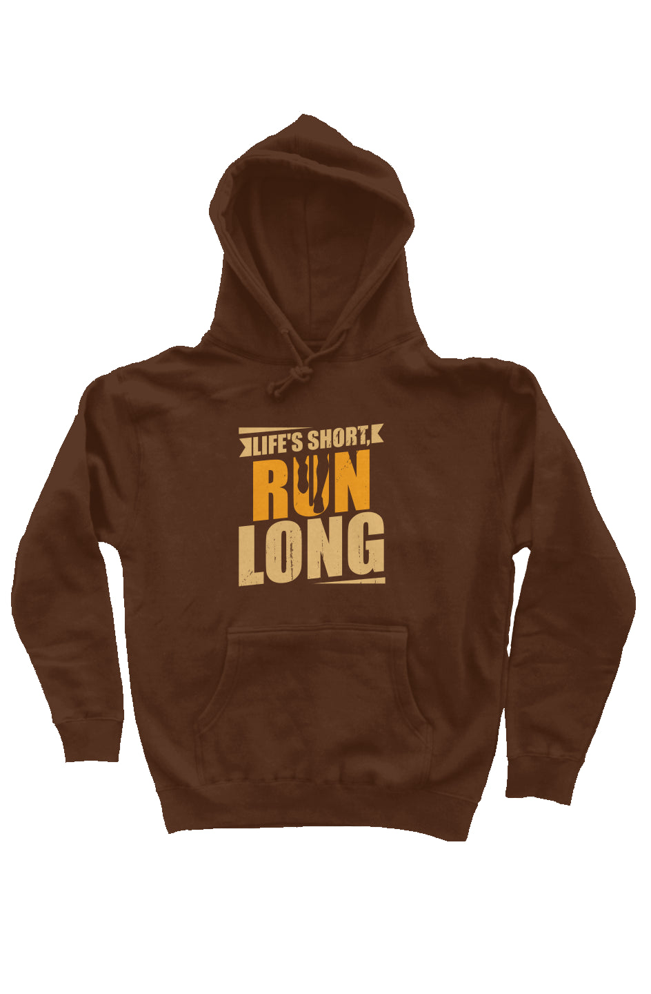 life's short, run long hoodie