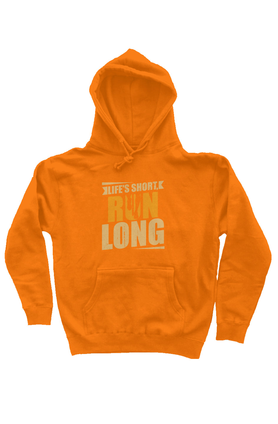 life's short, run long hoodie