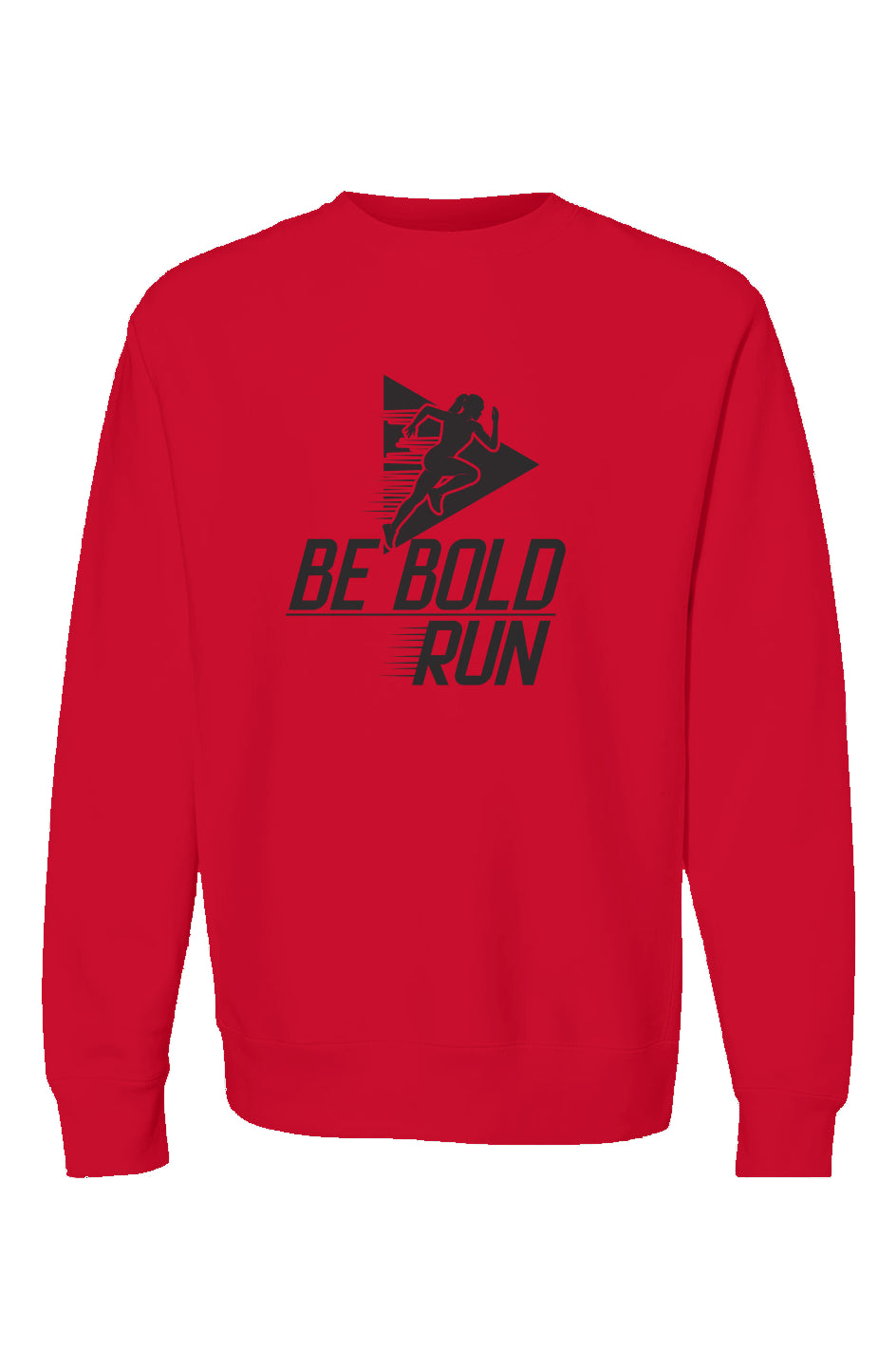 be bold, run Crewneck (women)