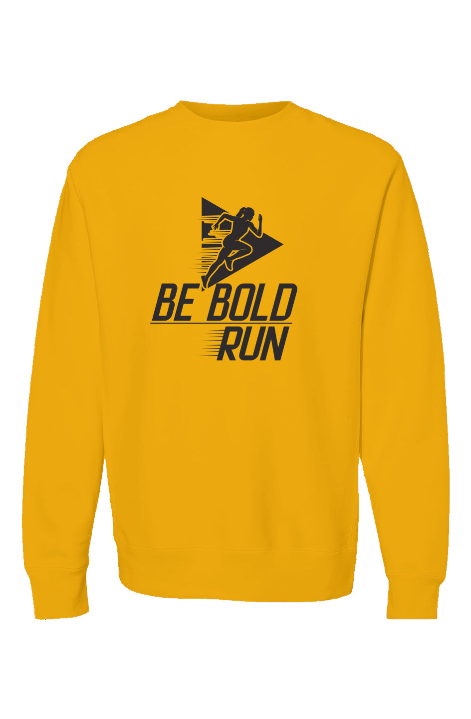 be bold, run Crewneck (women)