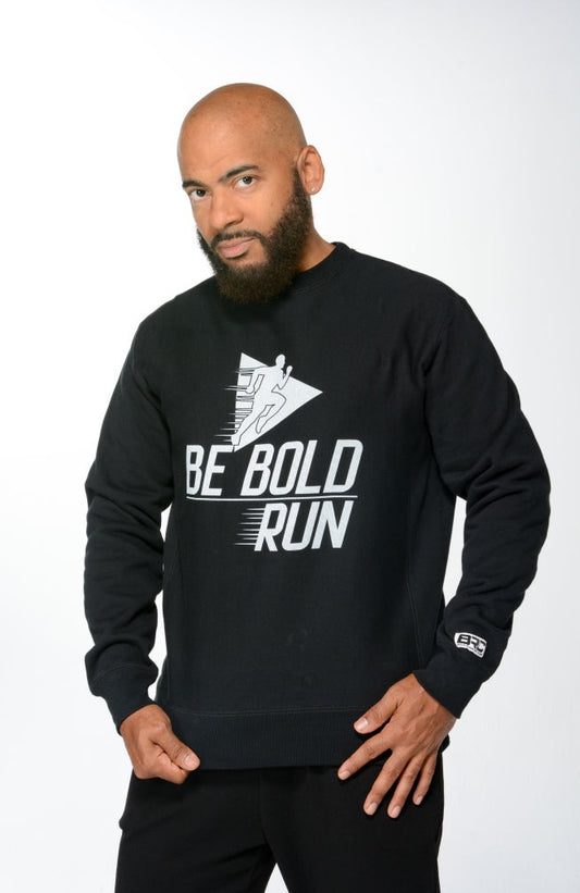 Be Bold, Run Crewneck / Men