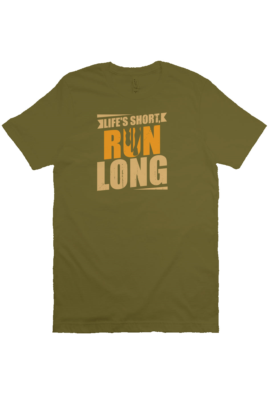 life's short, run long T Shirt