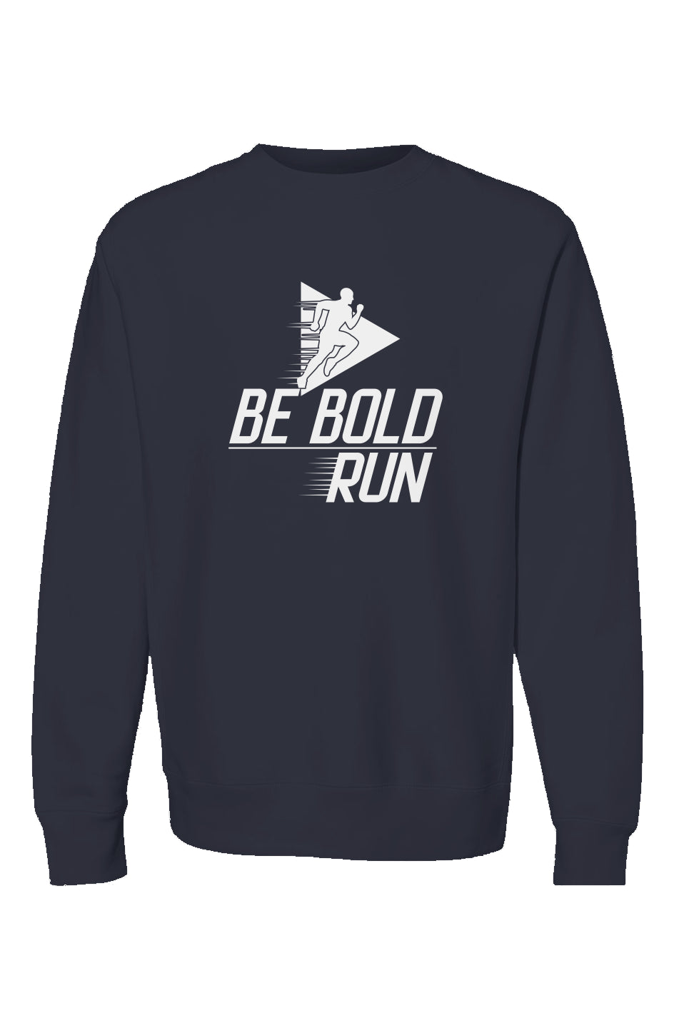 Be bold, run Crewneck (men)