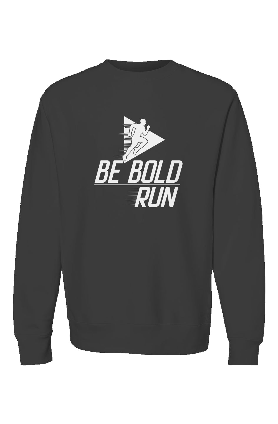 be bold, run Crewneck (men)