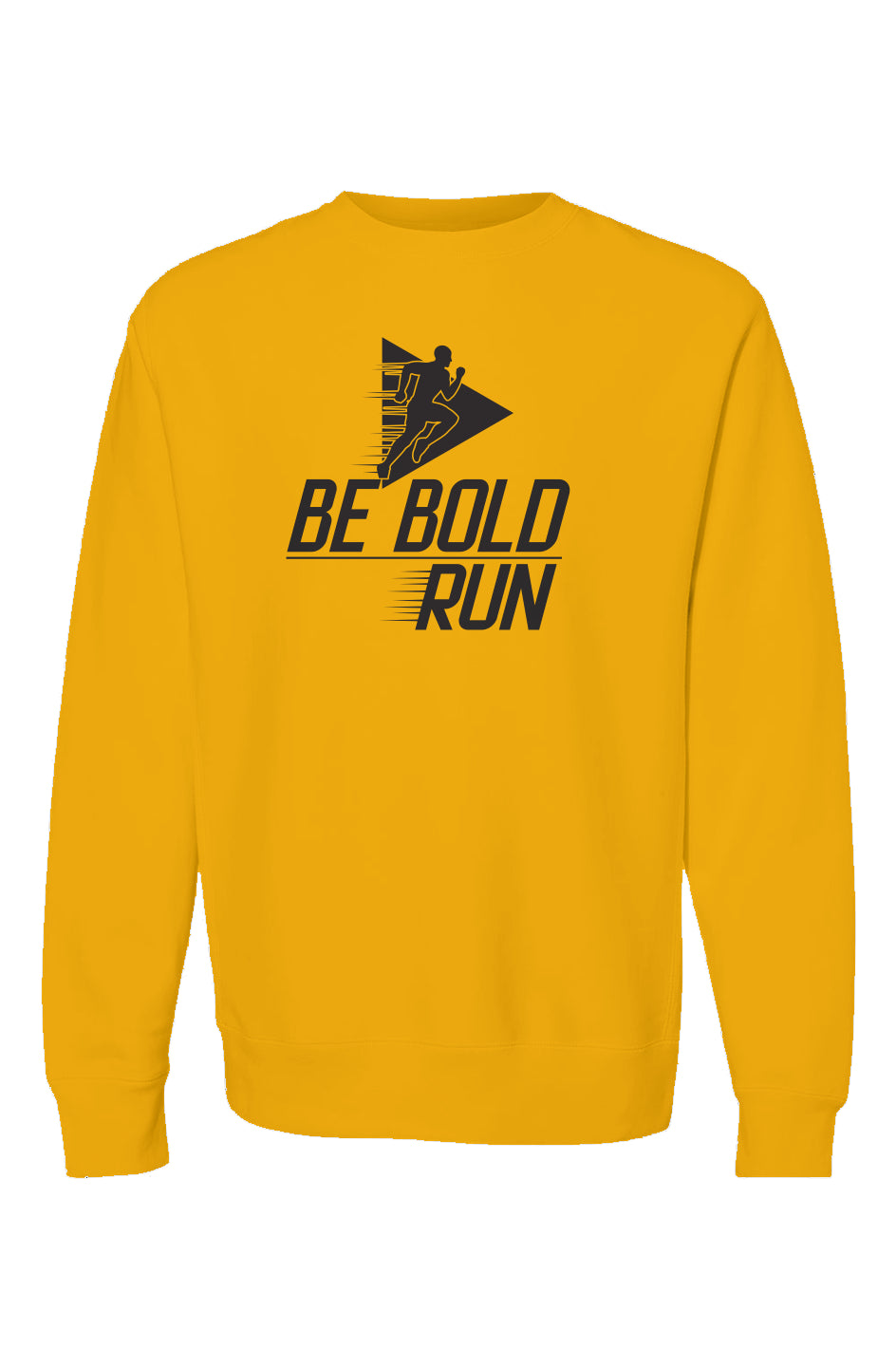 be bold, run Crewneck (men)