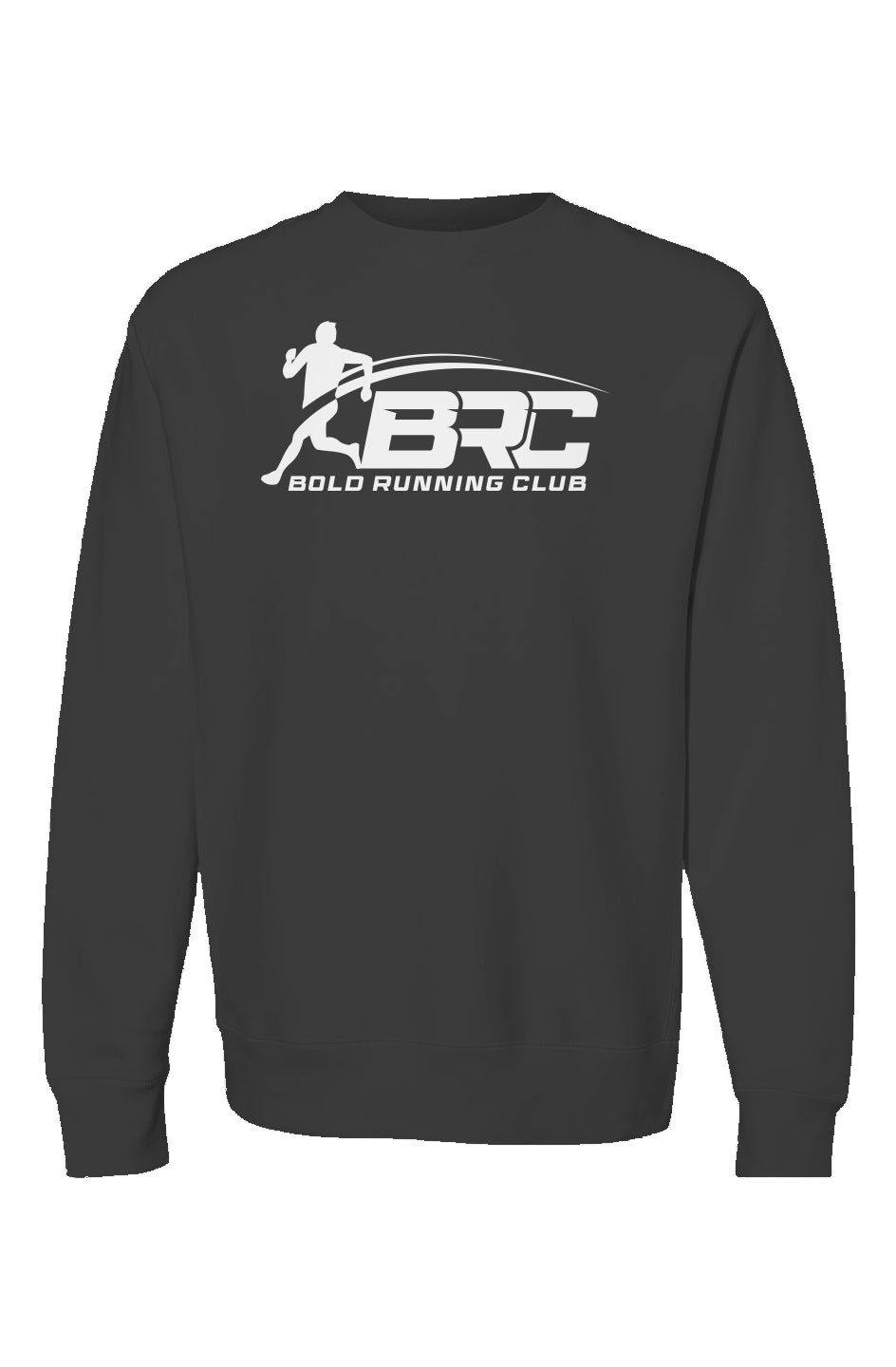 bold running club signature Crewneck