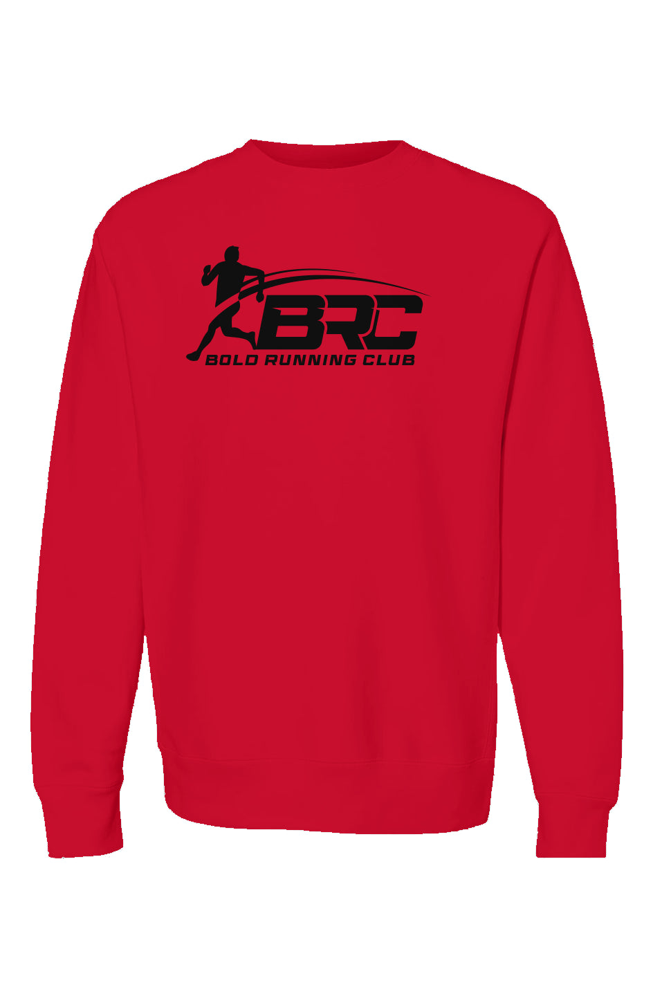 bold running club signature Crewneck