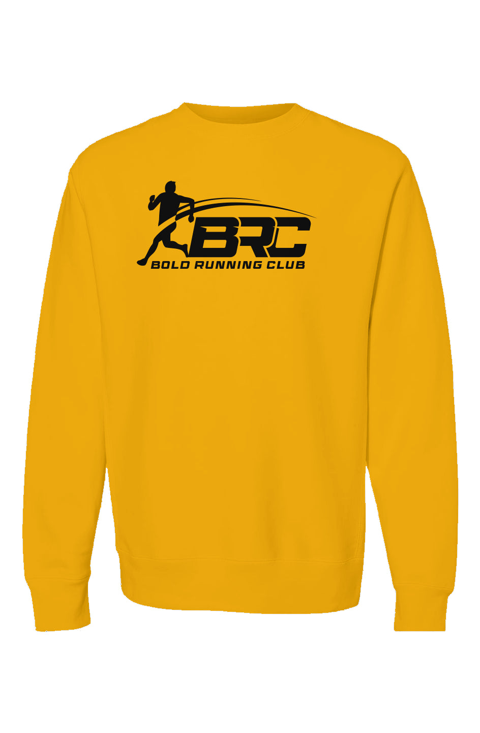 bold running club signature Crewneck