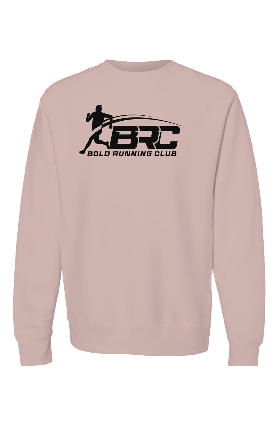 bold running club signature Crewneck