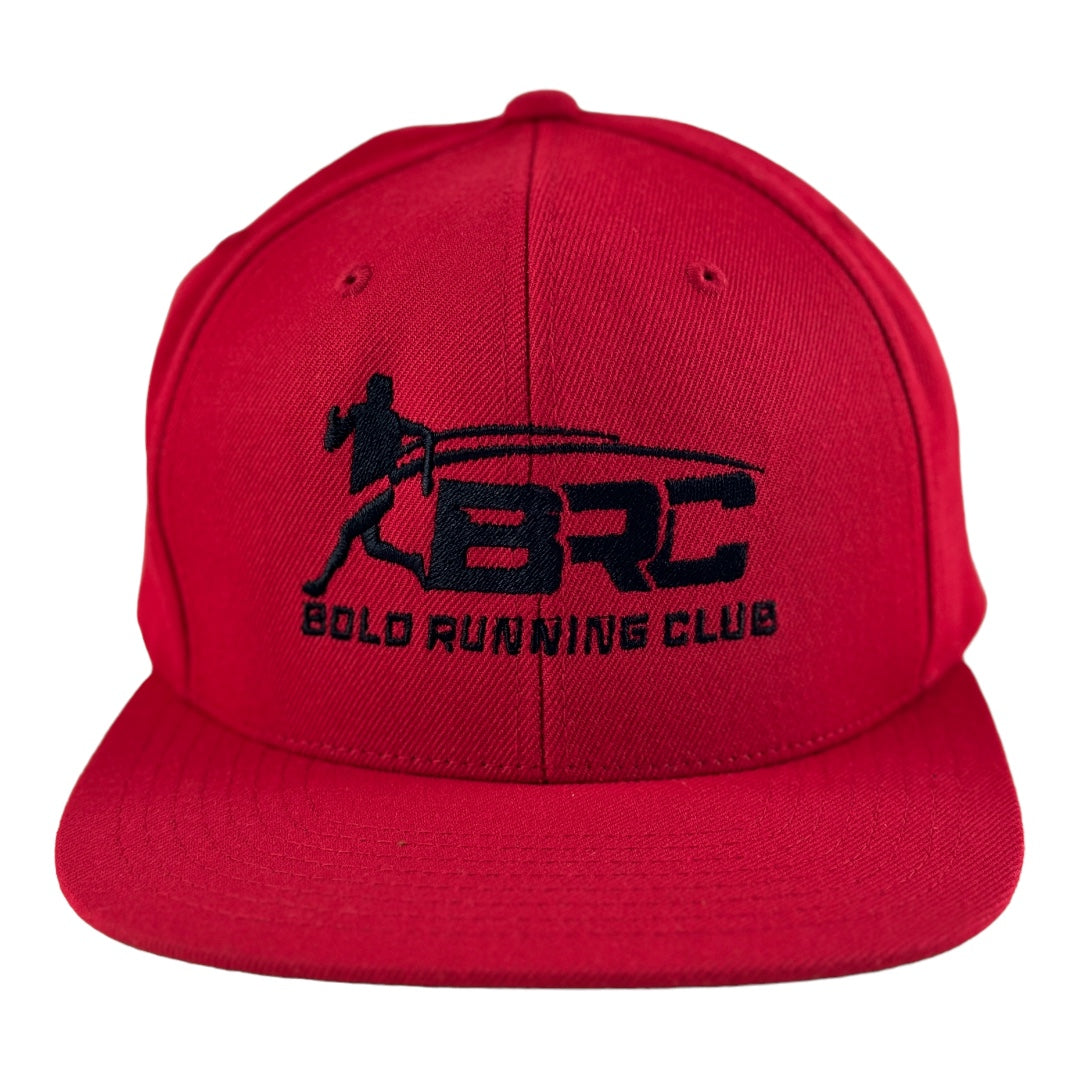 style meet style meet official brc logo premium snapback / red